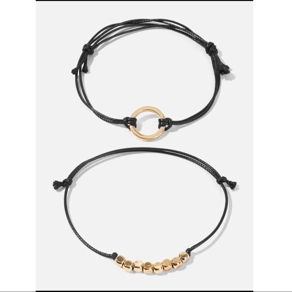 • Kennedy • Circle Bracelet Set 2 pc - Picture 2 of 4